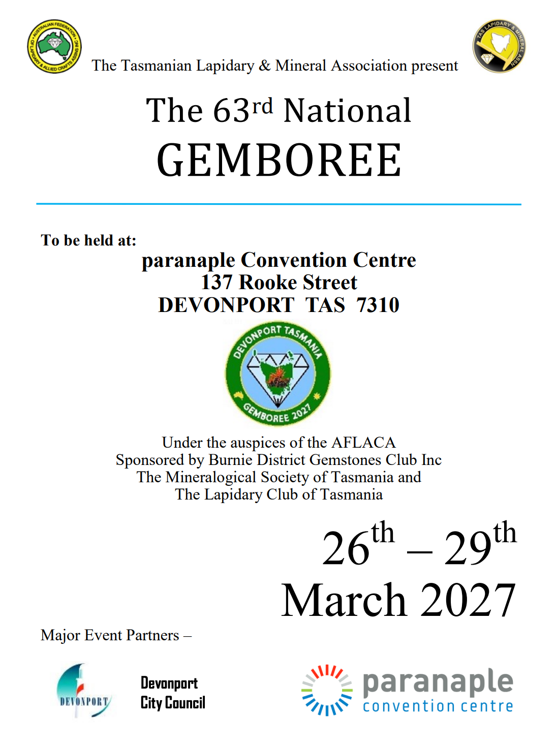 オーストラリア GEMBOREE 2027