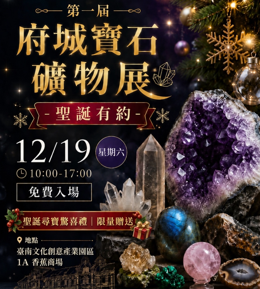 第1回 府城宝石・鉱物展