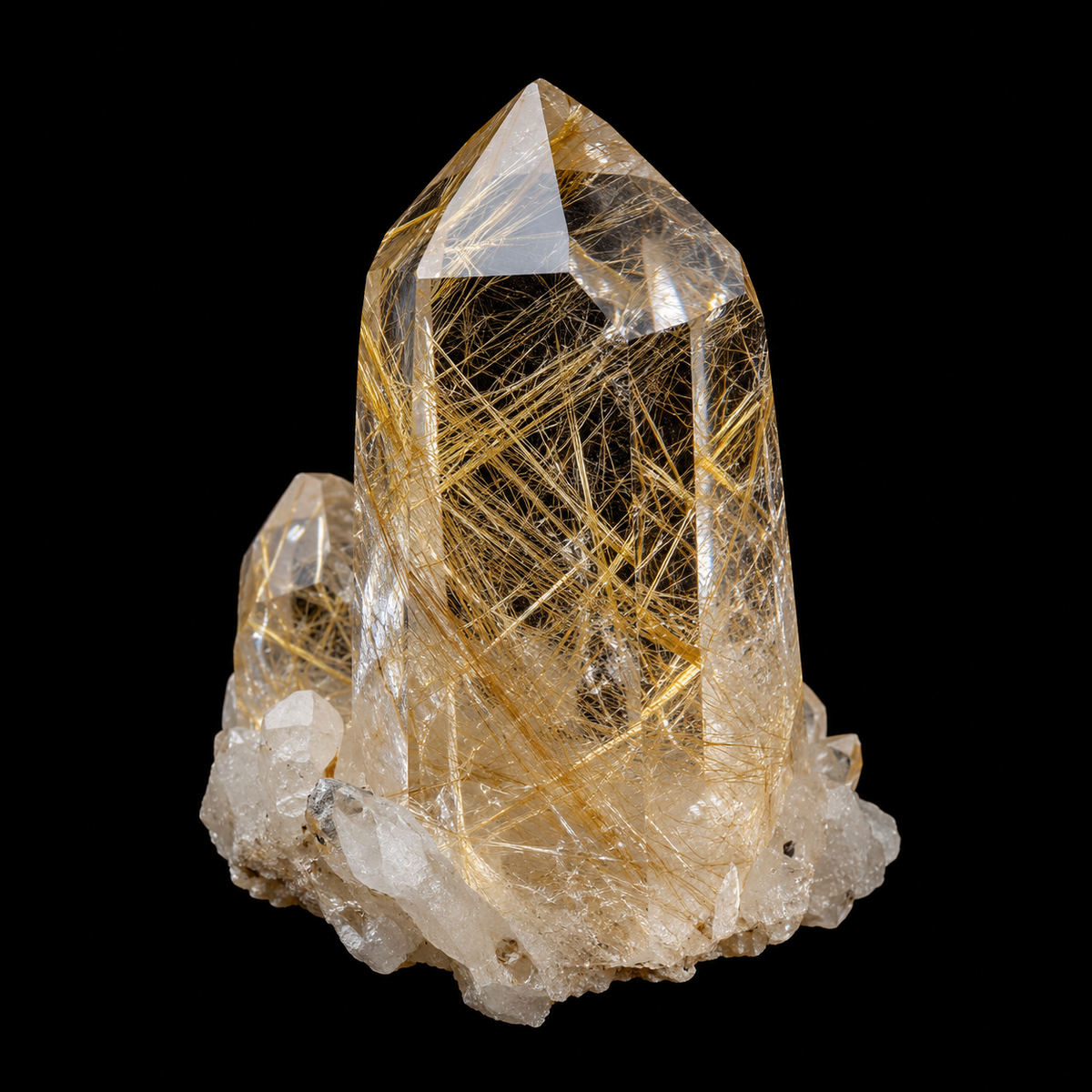 金髮晶｜Rutilated Quartz