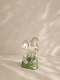 綠幽靈喜馬拉雅水晶晶簇｜印度｜苔原｜底域 DIYU｜C01-018