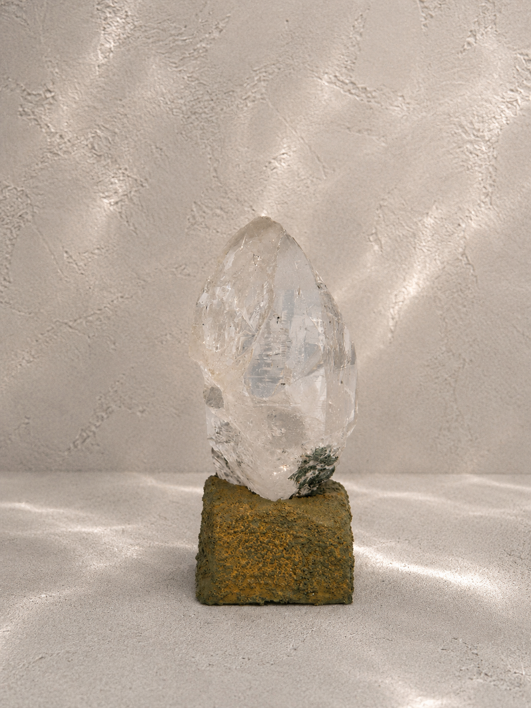 象神山綠幽靈水晶｜尼泊爾｜苔原｜底域 DIYU｜C01-026