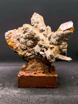 燼嶺｜石英（水晶）與地塊組合，完整展示輪廓｜M02-003