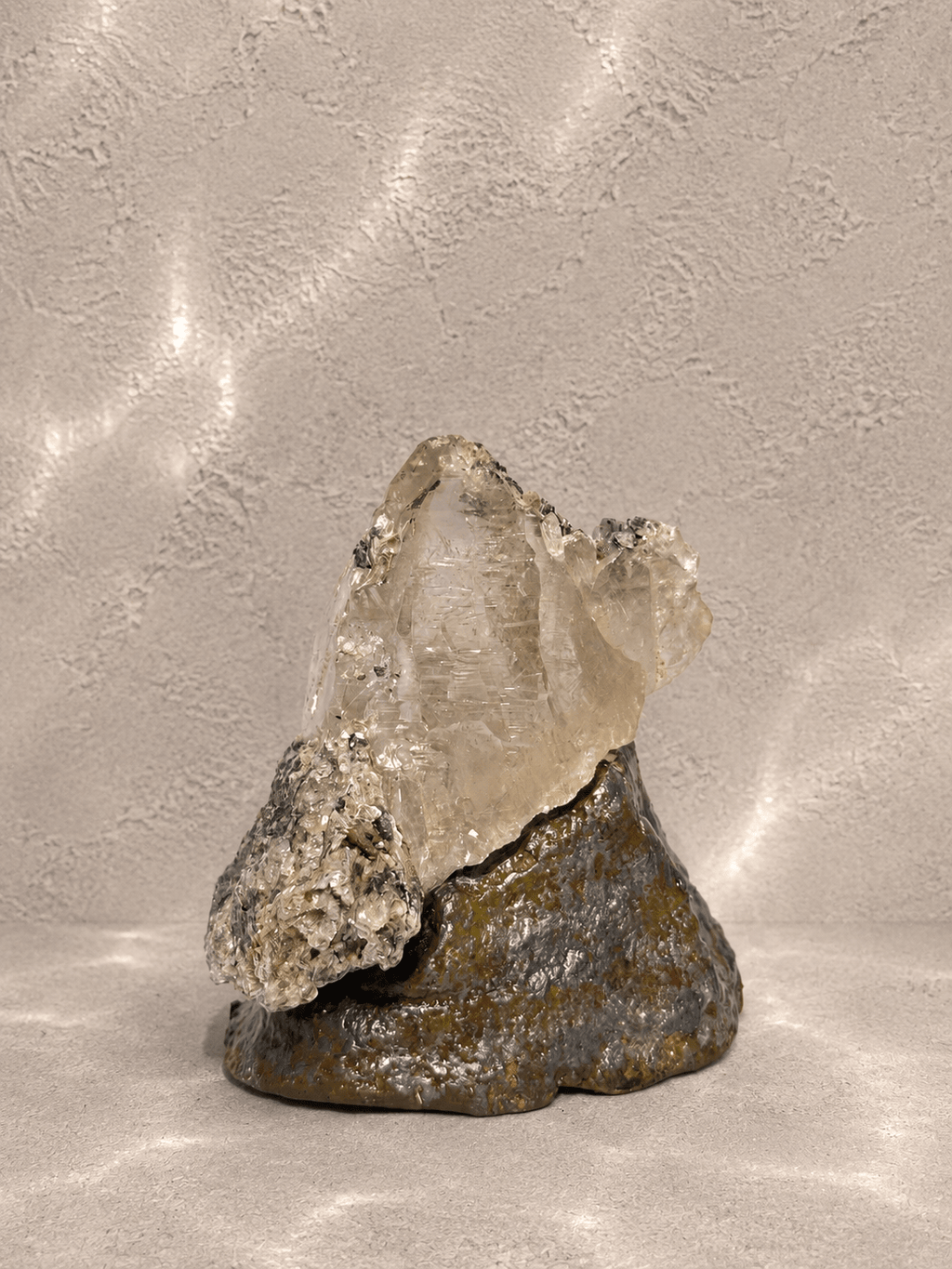 象神山綠幽靈單晶｜尼泊爾｜苔原｜底域 DIYU｜C01-031 - DIYU底域
