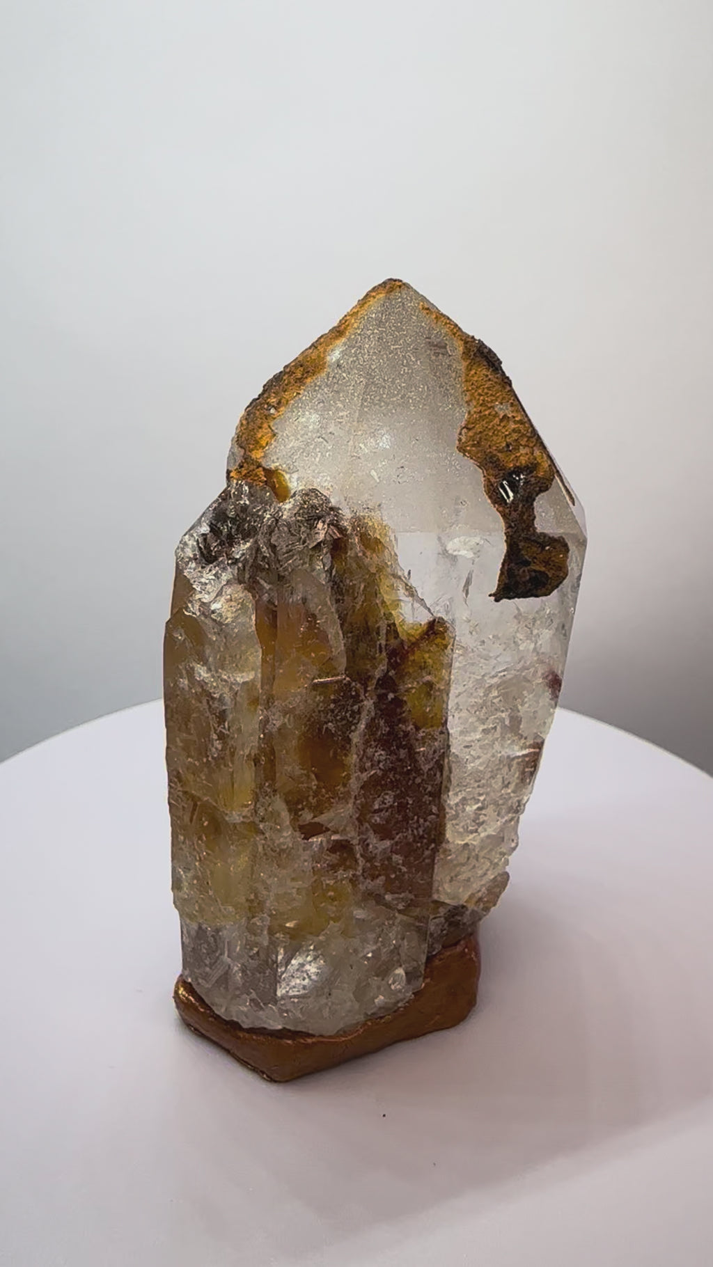 黃金利姆利亞水晶｜哥倫比亞｜餘燼之光｜底域 DIYU｜C01-005